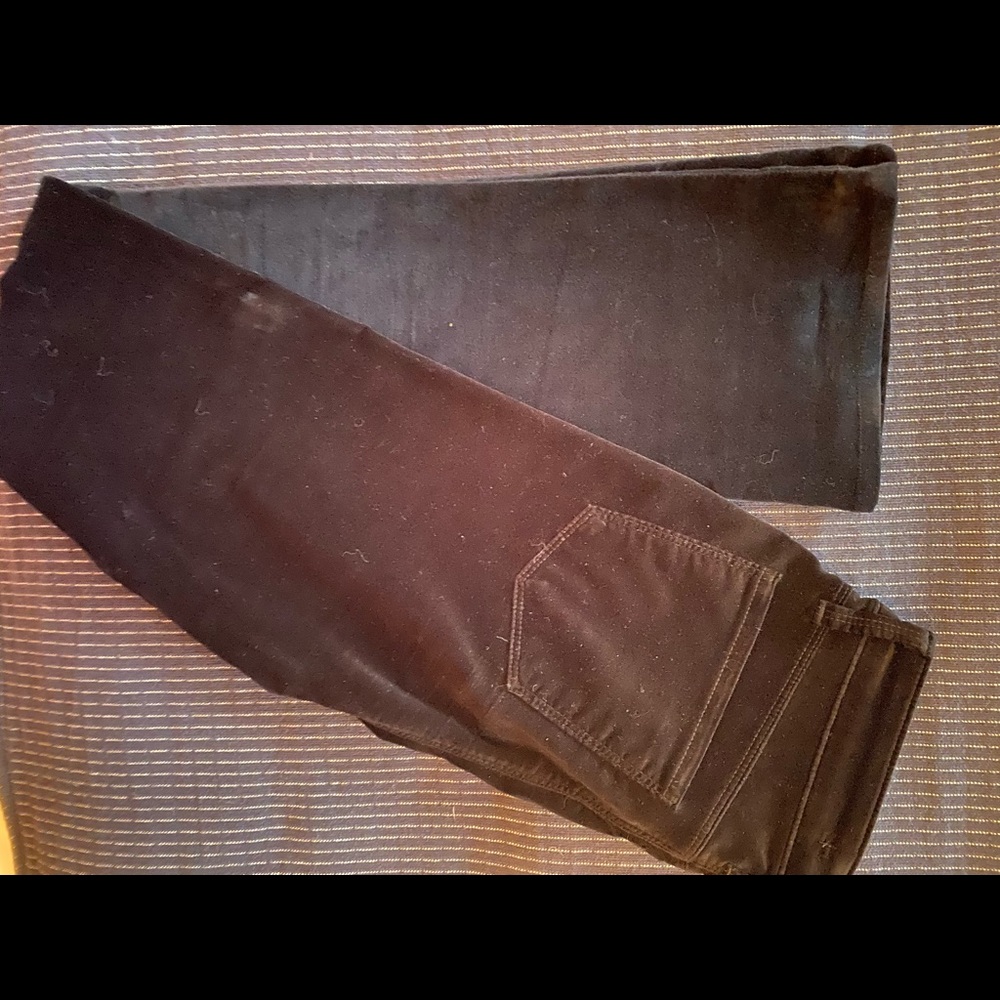 J BRAND Black Velvet Pants - Picture 6 of 6